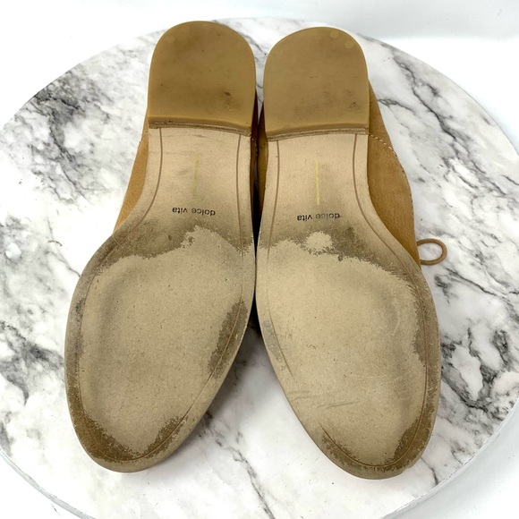 Dolce Vita Polo Lace Up Nubuck Oxford Brogues 6.5 Classic Preppy Academia - Picture 8 of 15